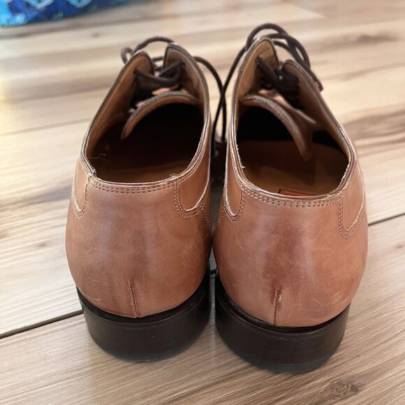 Vintage COLE HAAN Country Leather Italian Norwegian Oxford Derby Dress Shoes 9 B - Picture 5 of 9